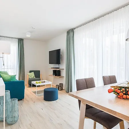 Daire Apartmenthaus Am Park Am Park 12 *